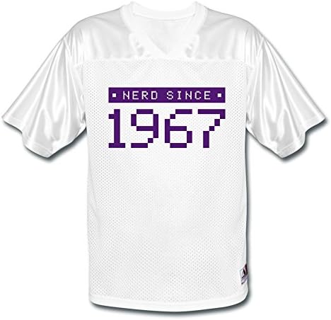 Custom 2014 Short Sleeve Nerd Since 1967 Jersey For Men