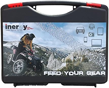 Inergy BarTM 12000mah Portable Solar Generator