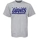 New York Giants Ash Critical Victory T-shirt