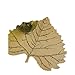 Heritage Lace Aspen Leaf 14-Inch by 16-Inch Placemat, Goldenrod, Set of 2