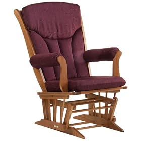 Click here to buy Dutailier Ultramotion Sleigh Glider, Bordeaux... by Ultramotion by Dutailier.