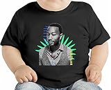 Famous Rnb Soul Hip Hop Artist Portrait オーガニックベビーTシャツ 12 - 18 Months