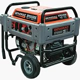 Generac 5605 XP Series XP6500E 8,125 Watt 410cc OHV Portable Gas Powered Generator With Electric Start (Non-CARB Compliant)