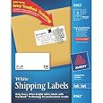 Avery Shipping Labels with TrueBlock Technology, 2 x 4, White, 250/Pack, PK - AVE8163