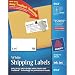Avery Shipping Labels with TrueBlock Technology, 2 x 4, White, 250/Pack, PK – AVE8163