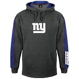 New York Giants Gridiron Charcoal Hoodie
