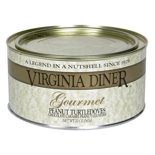 Virginia Diner Gourmet Peanut Turtledoves, 20-Ounce Tin by Virginia Diner