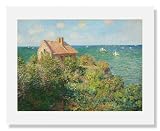 Claude Monet, Fisherman's Cottage on the Cliffs at Varengeville