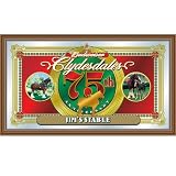 Trademark Global Budweiser Clydesdales 75Th Anniversary Mirror - Personalized