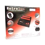Retro Duo Twin Video Game System for NES & SNES (Black)
