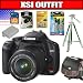 Canon Digital Rebel XSi 12MP Digital SLR Camera with EF-S 18-55mm f/3.5-5.6 IS Lens (Black) Package 3