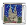 Chartres Cathedral Themed Travel Flags Charms Italian