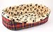 Pet Supplies : Small 14x19 Dog or Cat Paw Print Deep Pet Bed Supplies