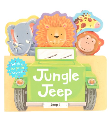 Jungle Jeep Story Book with Surprise Sound