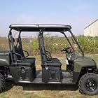 Salient Designs SD613 Plastic Hard Top Standard 2 Pieces For 2010-11 Polaris Ranger Crew 800