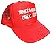 Make America Great Again Trump 2016 Unisex-adult Adjustable Hat Red