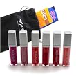 Styli-Style 6 pc. Plastique Hi-Shine Lip Gloss Kit - Pinks