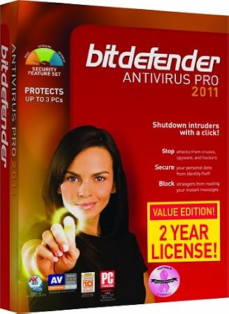 Bitdefender Antivirus Pro 2011-3Pc/2Year