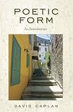 Poetic Form: An Introduction