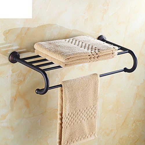 Continental toilet bathroom hardware bathroom accessories all copper and bronze and American antique towel rack towel rack-1