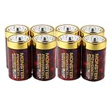 Monster Cable MB D ALKA-8 Boom Box Power Bar with Alkaline Battery Pack