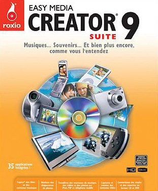 Easy Media Creator Suite - (version 9 ) - ensemble complet - 1 utilisateur - CD - Win - fran�ais