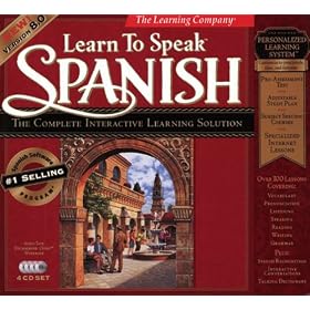 Learn to Speak Spanish: The Complete Interactive Learning Solution (4 CD-ROMs, Version 8.0)
