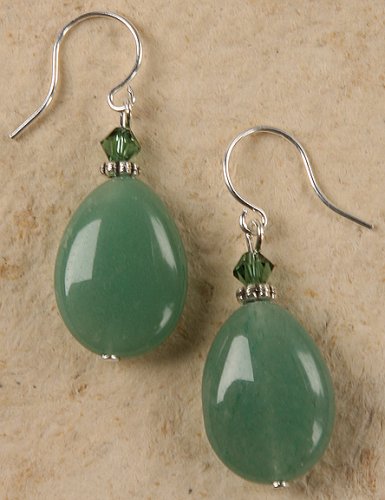 Green Aventurine Drop Earrings