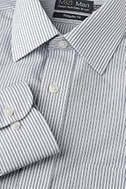 Cotton Rich Easy to Iron Twin Striped Shirt