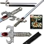 Sword of Omens Lion-O's Thundercats TV Cartoon Blade Replica with Sheath