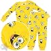 Search : Spongebob Squarepants Yellow Cotton Pajamas for Infant Boys