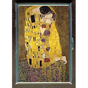 Gustav Klimt Kiss Cigarette Wallet