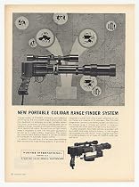 1963 Hughes Portable COLIDAR Range-Finder Sys Photo Print Ad