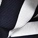 Navy Style Stripes Ladies Women Knitted Warm Long Sleeve V Neck Tops Mini Dress