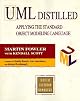 UML distilled : applying the standard object modeling language