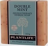 Double Mint 100% Pure & Natural Aromatherapy Herbal Soap- 4 oz