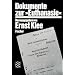 Dokumente zur Euthanasie: (Fischer Sachbuch)