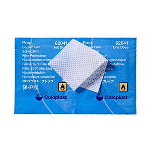 Coloplast Coloplast Prep Medicated Protective Skin Barrier Single Application Wipe - Model 2041