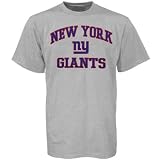 New York Giants Ash Heart and Soul T-shirt