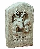 Carruth Studio Share the Magic of the Season Reindeer/Elf Figurine