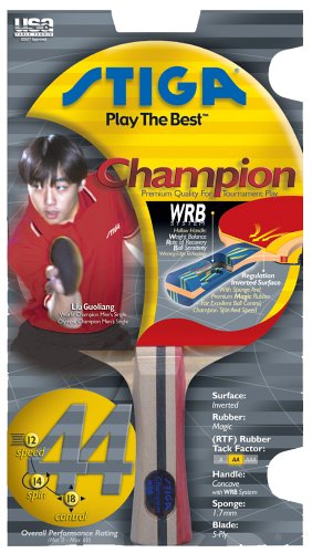 Buy Stiga T6929 Champion Table Tennis Racket by Stiga