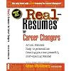 Real Resumes for Career Changers : Actual Resumes and Cover Letters (Real-Resumes Series)