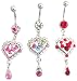 Valentine Special Heart wirh Pink CZ