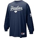 Nike New York Yankees Navy Blue Practice Long Sleeve T-shirt