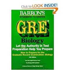 How to Prepare for the Gre Biology: Graduate Record Examination in Biology (Barron's How to Prepare for the Gre: Biology)