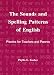 The Sounds and Spelling Patterns of English: Phonics for Teachers and Parents