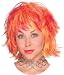 Choppy Layered Wig Red/Yellow