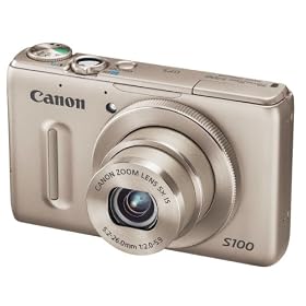 Canon - PowerShot S100 - Appareil photo num�rique - 12,1 Mpix - Argent