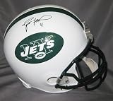 Brett Favre Autographed/Hand Signed New York Jets Full Size Helmet