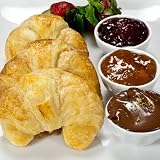 100% Butter French Croissants - 1.5 oz, Frozen, Unbaked - 2 dozen, 24 count